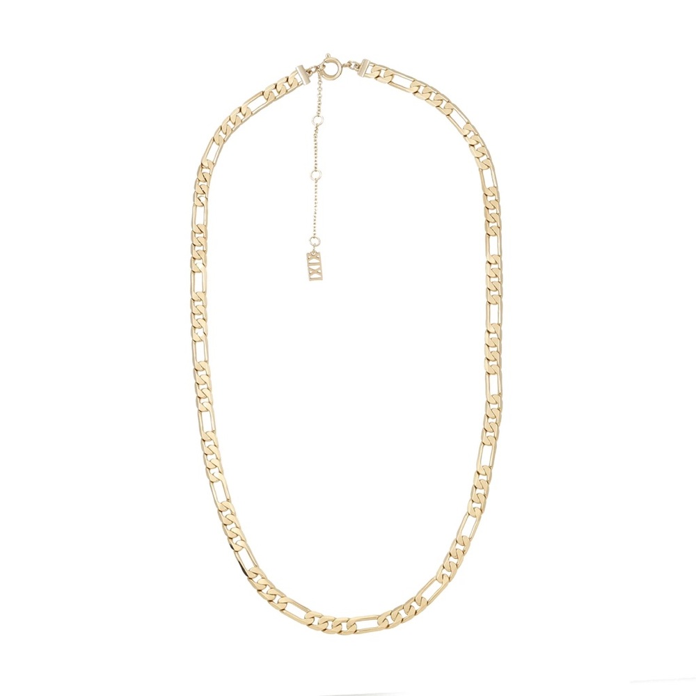 Gold Figaro Chain Necklace